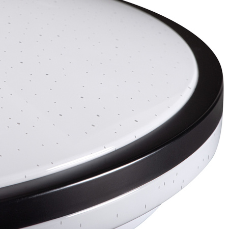 Plafon LED ARVOS Lampa sufitowa 37W CCT Czarny + pilot KANLUX