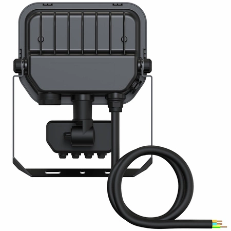 Naświetlacz LED Reflektor Zewnętrzny Lampa 10W 1100lm 3000K IP65 Czarny Z Czujnikiem Ruchu i Zmierzchu Floodlight Ledvance