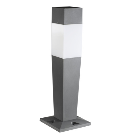 Słupek Lampa Ogrodowa Zewnętrzna Stojąca LED E27 IP54 Gruntowa Grafitowa INVO KANLUX