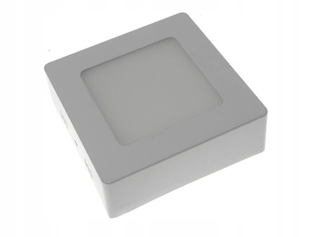 Panel LED Oprawa Sufitowa 6W 480lm 4000K Neutralny Natynkowy Kwadratowy Biały Proma Masterled