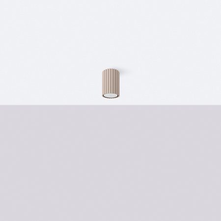 Oprawa Natynkowa GU10 Aluminiowa Taupe Karbon Deep Space SL.1758 Sollux