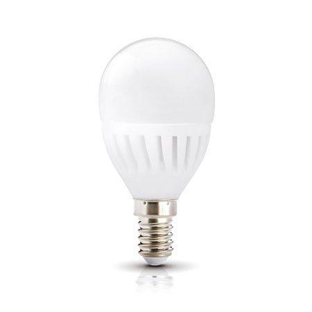 Żarówka LED E14 Kulka 9W 900lm 6000K Zimna 200° Premium Kobi