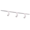 Zestaw Szynowy Szynoprzewód Szyna Listwa 1-Fazowa + 3x Reflektor GU10 Biała PARIS Sanico Goldlux
