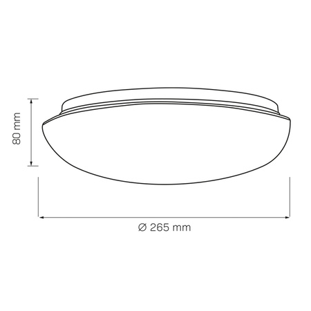 Plafon Sufitowy Oprawa Sufitowa E27 Biała Bonifacy Sanico Goldlux