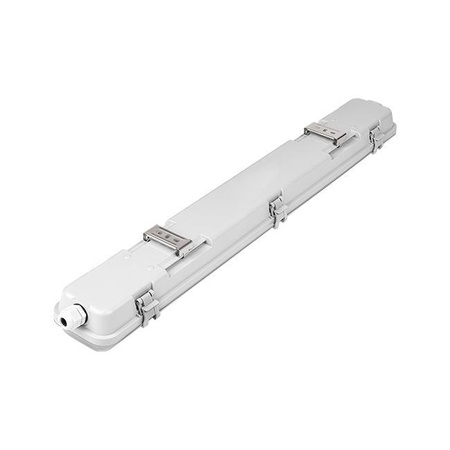 Oprawa Lampa Hermetyczna Pyłoszczelna 2x T8 IP65 Przezroczysta 60cm Masterled