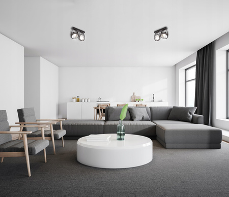 Lampa sufitowa Kinkiet LEON 2x ES111 Ruchomy czarny