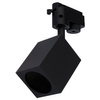 Reflektor Szynowy GU10 BRICK Czarny do Szynoprzewodów Jednofazowych