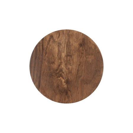 Kinkiet Ścienny Lampa Natynkowa LED 10W 130lm 3000K Ciepła Brązowa Skandynawska RING TIMBER LED M 11290 Nowodvorski