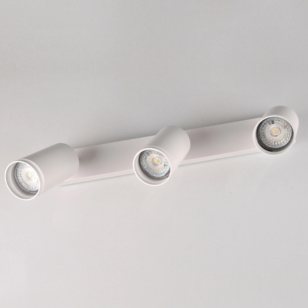 Lampa Listwa Oprawa Sufitowo-Ścienna LED PARIS 3 x GU10 Biały GOLDLUX (Polux)