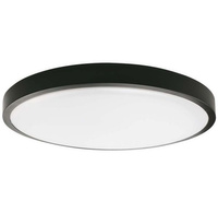 Plafon Panel LED Łazienkowy Lampa 18W 1800lm 4000K IP44 23cm Okrągły Czarny
