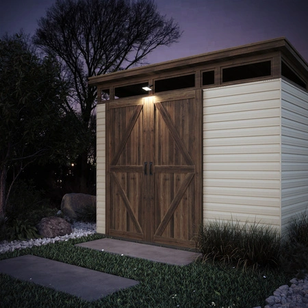 Naświetlacz LED Reflektor Zewnętrzny Lampa LED z Czujnikiem Ruchu i Zmierzchu 10W 4000K Neutralna Czarny Floodlight Osram