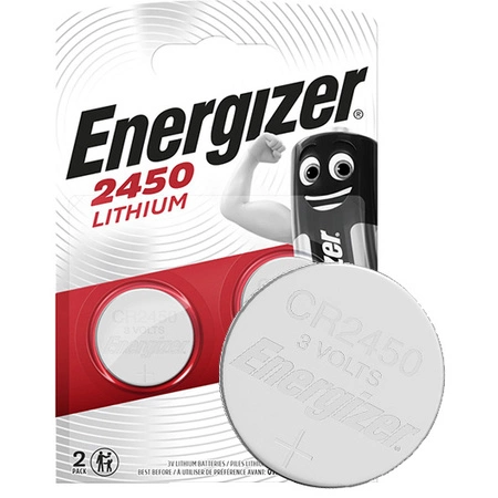 Baterie ENERGIZER DO URZĄDZEŃ ELEKTRONICZNYCH CR2450 Blister 2szt