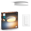 Plafon LED Lampa Sufitowa Natynkowa 19.2W 2450lm IP44 White Ambiance TW Biała 38cm Inteligentna SMART Zigbee Bluetooth Devere Philips HUE