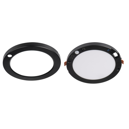 Oprawa Natynkowa Downlight LED 17W 1600lm CCT 120° Okrągła Czarna ERGA Kanlux