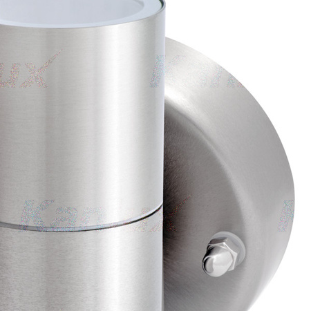 Oprawa ogrodowa KINKIET góra dół LED DARSA EL-235T-UP 2xGU10 IP44 Srebrny Kanlux