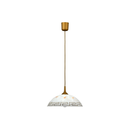 Lampa Wisząca Sufitowa Zwis E27 Brązowy Klasyczny Etrusco Rabalux