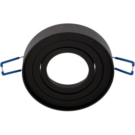 Oprawa Podtynkowa HALOGENOWA TUBA SPOT Ruchoma Midi GU10 Lumiled Okrągła Czarna 20mm