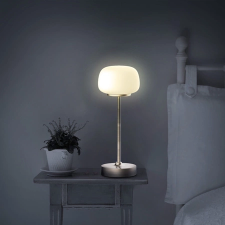 Lampka Stołowa LED Biurkowa Dekoracyjna 1.8W 150lm 2700K Ciepła Złota Rimini Sanico Goldlux