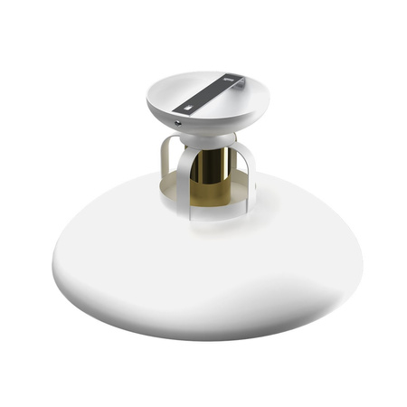 Lampa Sufitowa FELIX Biała Złota 1xE27 Milagro