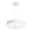 Lampa Sufitowa Wisząca FAIR Biała 25W CCT RGB Góra Dół PHILIPS HUE Bluetooth Zigbee + Przełącznik Dimmer Switch
