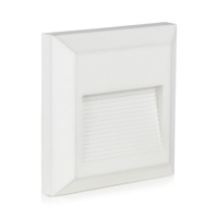 Oprawa Schodowa LED 2W 3000K Kwadratowa Biała Steplight VT-1152 V-TAC