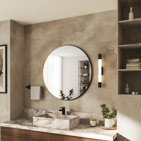 Lampa nad Lustro LED 5W 730lm 2700K 44cm IP44 Czarna Rover Philips