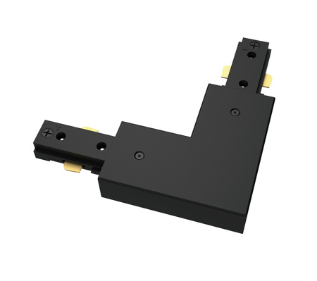 Łącznik Kątowy typ L Prawoskrętny Złącze do Szyn Oświetleniowych Szynoprzewodów LED Jednofazowych Czarny EasyLink Philips