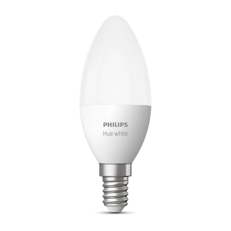 Żarówka LED Świeczka E14 B39 5,5W 2700K Ciepła PHILIPS HUE White Bluetooth Zigbee