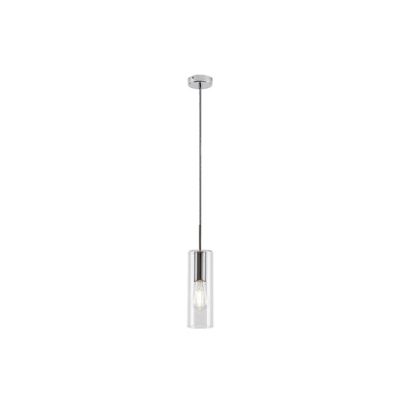 Lampa Wisząca Sufitowa Zwis E27 Chrom Nowoczesny Esta Rabalux