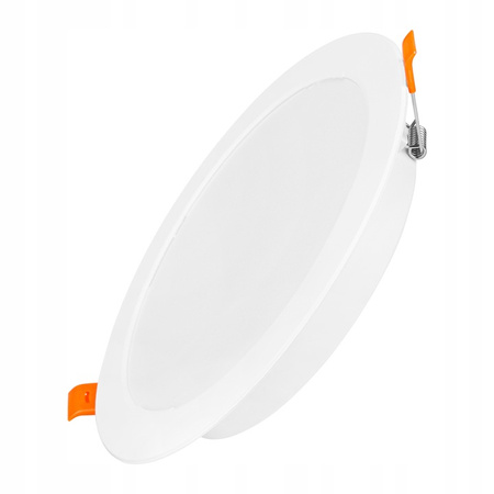 Panel LED Oprawa Sufitowa 12W 960lm 4000K Neutralny Wpuszczany Ogrągły Biały Proma Masterled