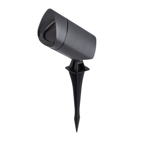 Lampa Ogrodowa Zewnętrzna Wbijana VORA GU10 IP44 29.4cm Grafitowa KANLUX