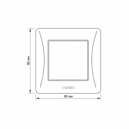 Przełącznik Włącznik 1-biegunowy 10A Natynkowy Biały BINERA VIDEX