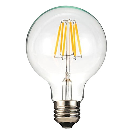 Żarówka LED E27 G95 10W=90W 980lm 4000K Biała Neutralna 360° Filament