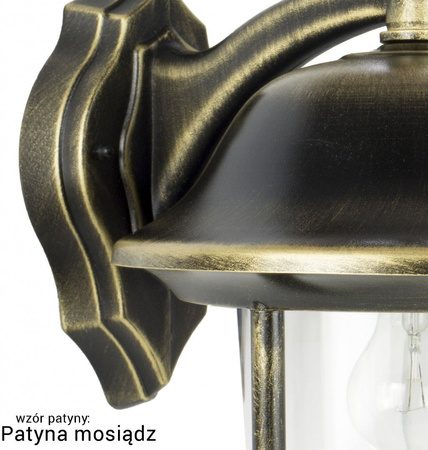 Lampa Ogrodowa Zewnętrzna Wisząca LED Prince K 1018/1/O E27 Su-Ma