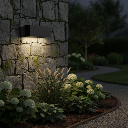 Kinkiet Ogrodowy Lampa Elewacyjna Zewnętrzna LED 6.5W 400lm 3000K Ciepła Szary IP65 Endura Osram