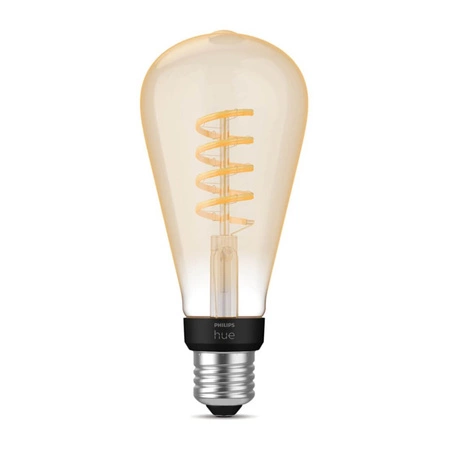 Żarówka LED Edison E27 ST72 7W CCT PHILIPS HUE White & Ambiance Filament Bluetooth Zigbee