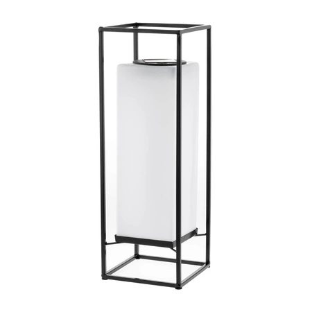 Lampa Solarna LED Zewnętrzna Ogrodowa Stojąca Latarenka 3000K IP44 38cm Czujnik Zmierzchu