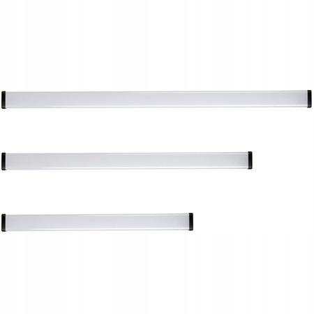 Lampa Ścienno Sufitowa LED Oprawa Łazienkowa 23W 4000K IP44 100cm Czarna KANLUX