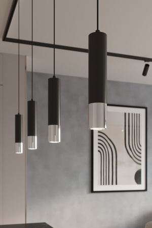 Reflektor szynowy 3 – fazowy DIREZIONE czarny GU10