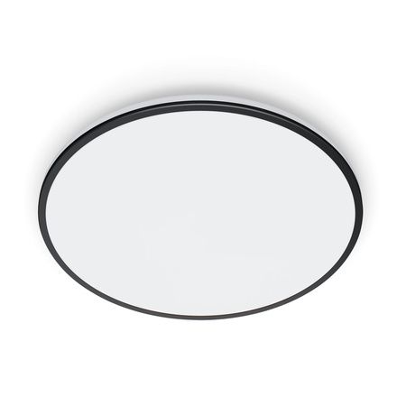 Plafon LED Lampa Sufitowa Natynkowa 21W BIAŁY + RGB Czarny SMART WiFi WiZ