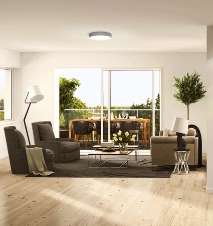 Plafon LED lampa sufitowa ORBIS Eye 32W 3300lm ciepła-zimna 49cm SMART+ WiFi LEDVANCE