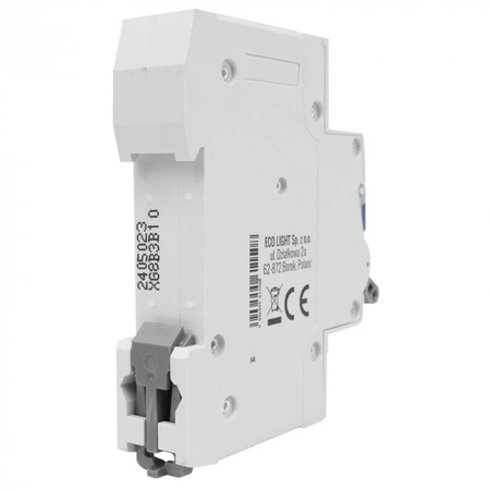 Wyłącznik Nadprądowy Bezpiecznik Rozłącznik 6kA 1P B 10A .MORE