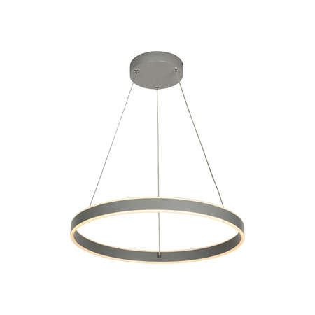 Lampa Wisząca Sufitowa LED 36W 1800lm 3000-6000K CCT Pilot Ściemnialna Szary Minimalistyczny Othello Rabalux
