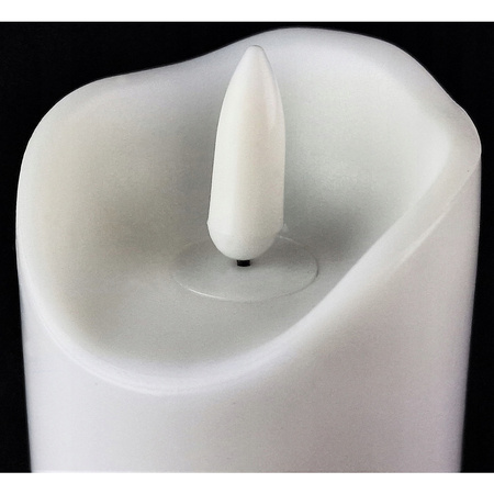 Wkład Elektryczny LED Świeca Znicz Efekt Płomienia 9,5 cm