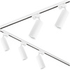 Zestaw Szynowy Szynoprzewód Szyna Listwa 3m + 5x Lampa Reflektor GU10 LED Biały