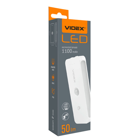 Lampa Akumulatorowa z Czujnikiem Ruchu Magnetyczna CCT VL-NL053W-S Videx