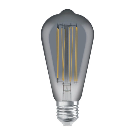 Żarówka LED E27 ST64 11W = 42W 500lm 1800K Ciepła 320° Filament OSRAM Vintage 1906