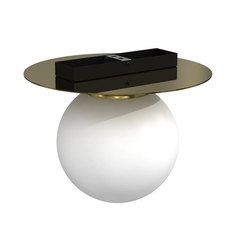 Lampa Sufitowa Natynkowa PLATO 1xE14 Okrągła 14cm Milagro