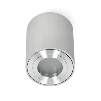 Oprawa Natynkowa Halogenowa Wodoodporna Aluminiowa GU10 IP44 Chrom Aquarius Kobi
