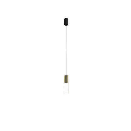 Lampa Sufitowa Wisząca GU10 Szklany Klosz Nowoczesna CYLINDER M 7868 Nowodvorski